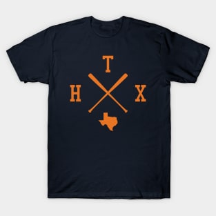 Houston HTX H-Town Baseball Fan Tee: Hit It Out of the Park, Y'all! T-Shirt